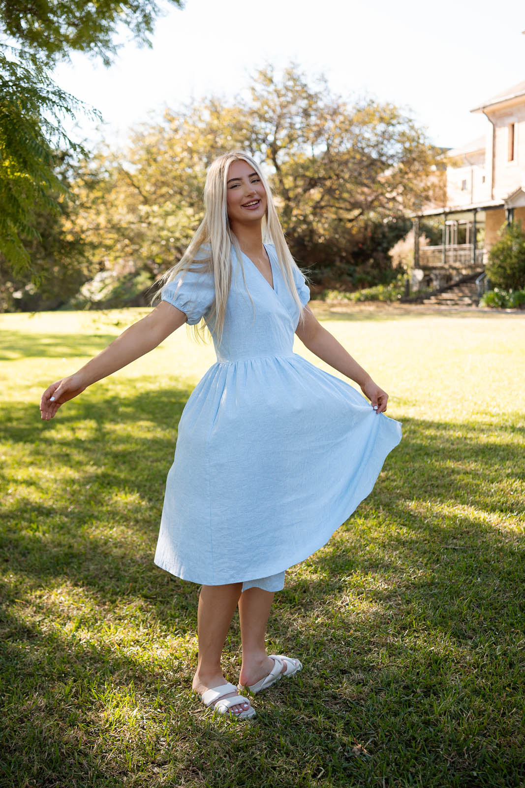 the remi wrap dress.