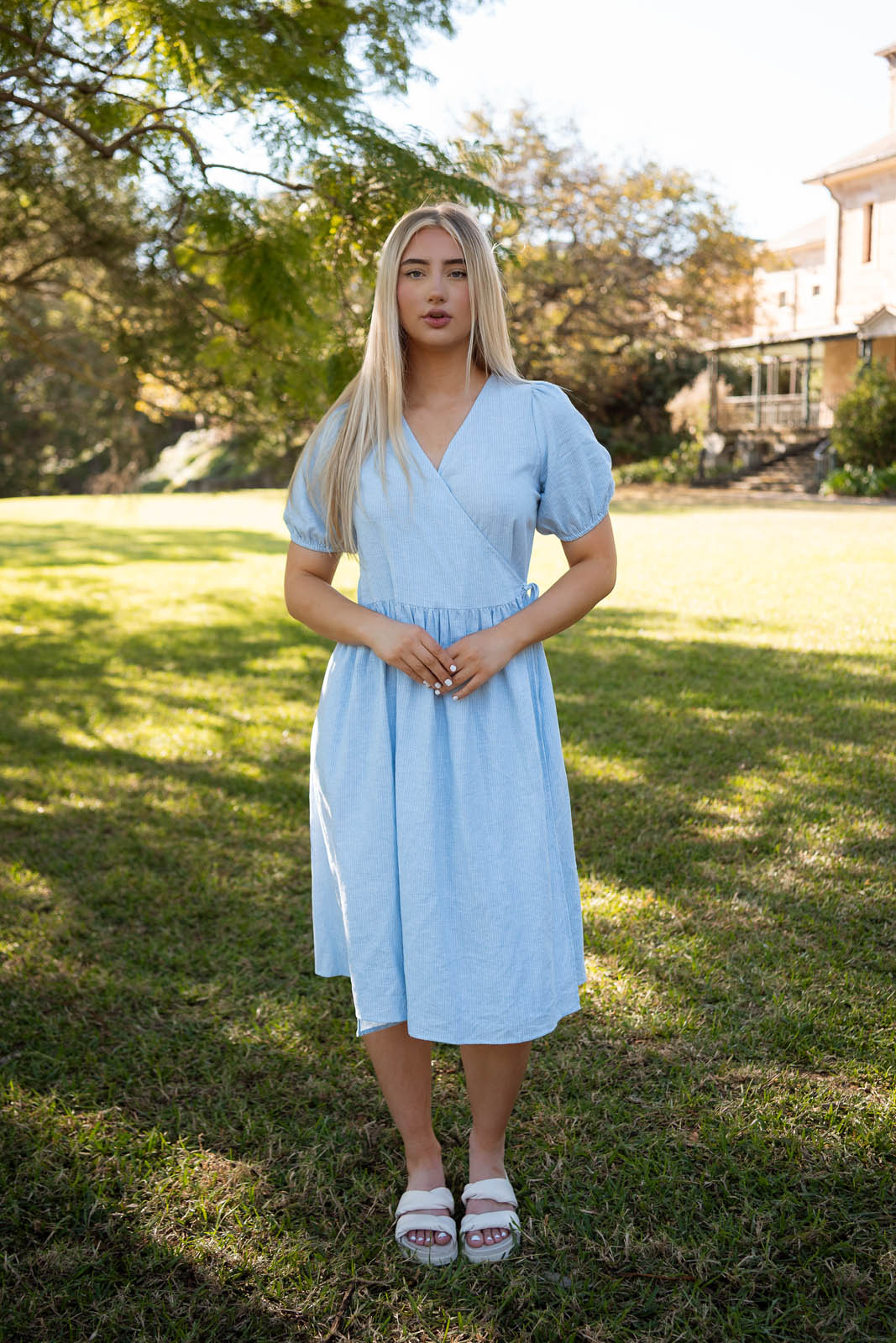 the remi wrap dress.