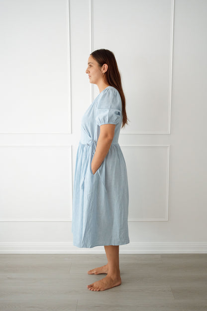 the remi wrap dress.