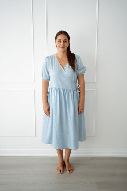 the remi wrap dress.