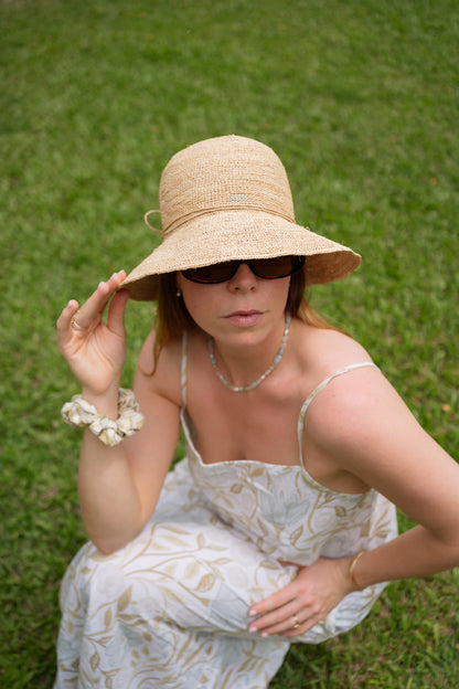 the posie raffia hat.